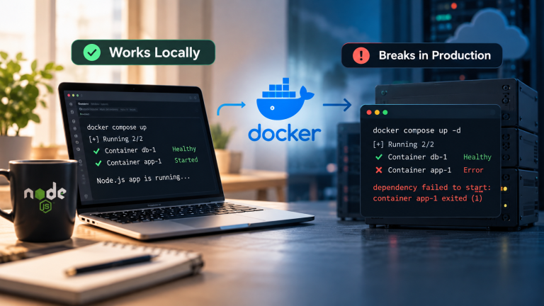 Deploying a Node.js App with Docker: Why It Worked Locally and Broke in Production